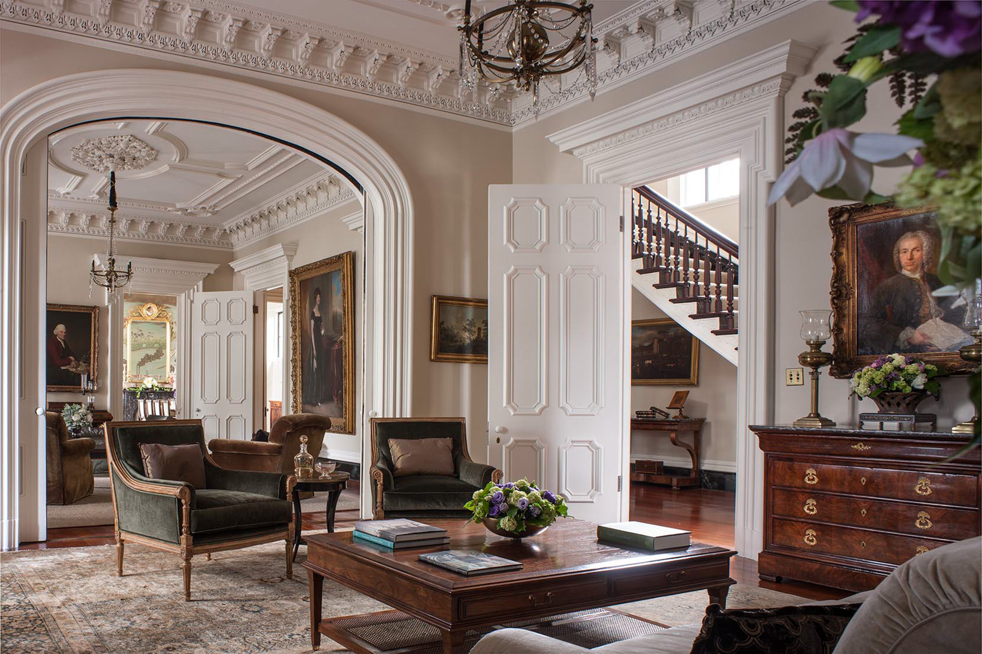 Victorian house interior